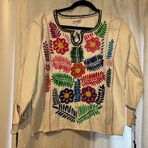 Santa Marguerite Woven Top